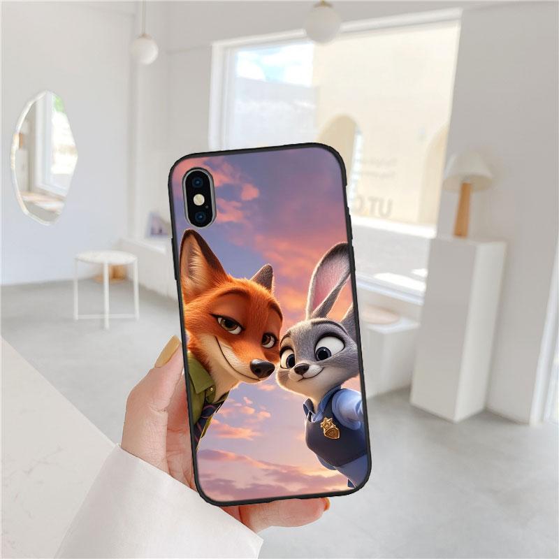 CJ105 Zootopia Disney Phone Case for Motorola Edge 60 60s 70 G86 G56 G54 E14 G04S G45 G54 G64 S30 S50 X30 X40 X50 Ultra Pro