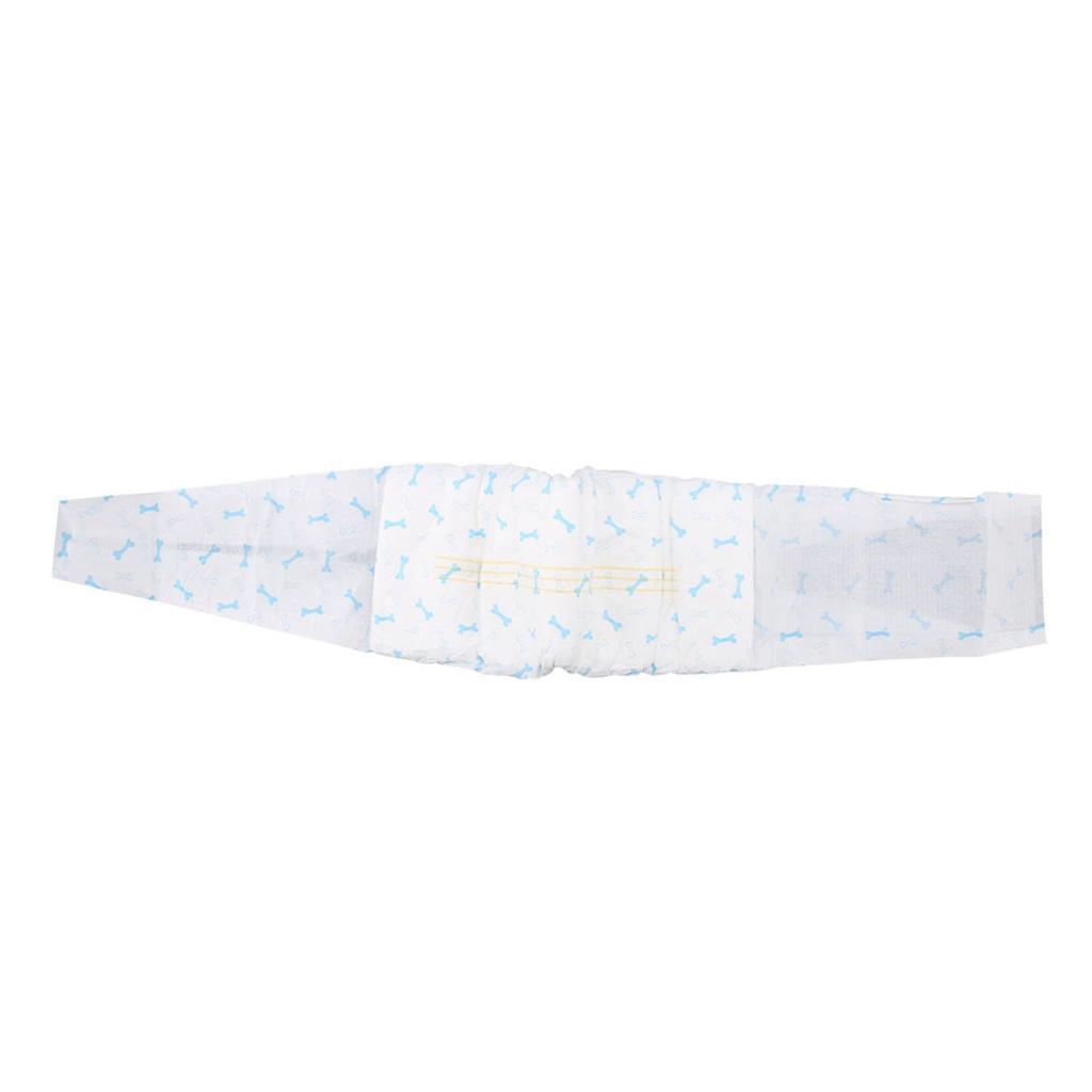 Male Dog Puppy Belly Wraps Diaper Nappy Sanitary Physiological Pants (XS)