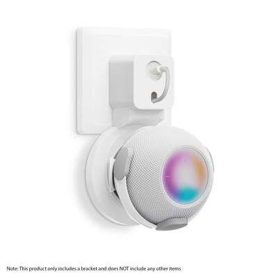 An der Wand montierter intelligenter Lautsprecherständer, geeignet für den HomePod Mini-Audioständer mit Netzkabelmanagement