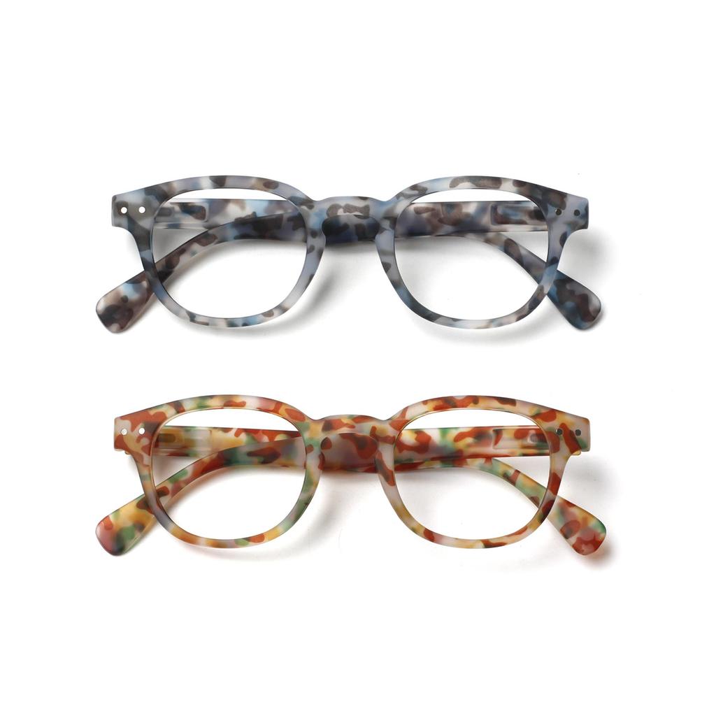 TUREZIN Reading Glasses for Women Round Fashion Comfortable Prescription Glasses High Quality HD Refractive Glasses