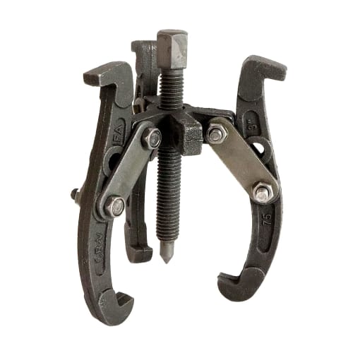 Nishihaya Gear Puller, 2-Jaw/3-Jaw Changeable, Pulley Removal Tool, Bearing Puller, Coupler Removal Tool (100mm)