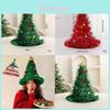 Christmas Tree Topper Hat With Plush Ball For Festive Home Decorations And Celebrations