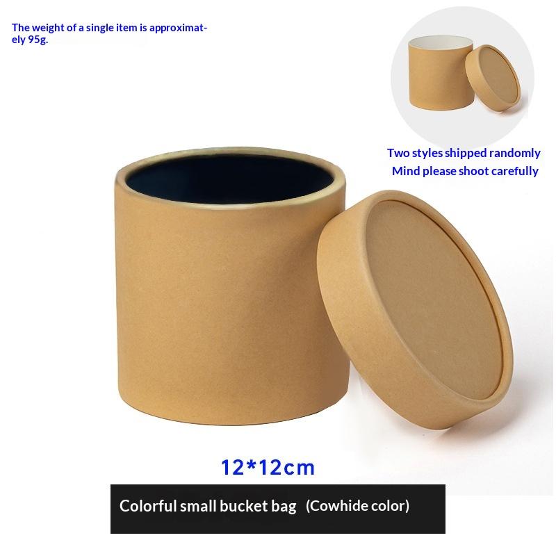 12X12Cm Στρογγυλό Κουτί Λουλουδιών Σχηματισμένο Κουτί Δώρου Διατηρημένο Μπουκέτο Κομψό Κουτί Για Γαμήλιο Πάρτι Συσκευασία Δώρου Τριαντάφυλλο Διακόσμηση