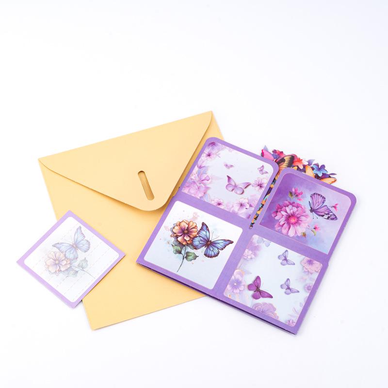 Special Offer: Bestseller Hand-painted 3D Butterfly Box with Music & Lights – Creative Festival Paper Sculpture