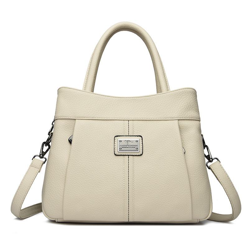 

Женская сумка через плечо женская сумка через плечо женская сумка модная винтажная сумка бежевый