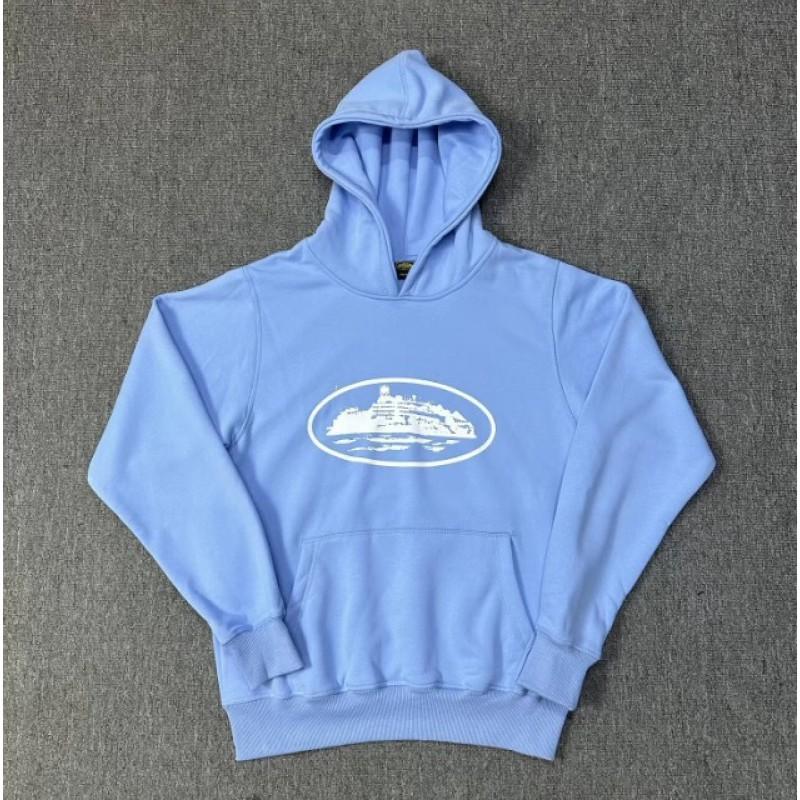 Unisex bluza z kapturem i spodnie dresowe Zestaw Streetwear Codzienny Luźny krój Strój