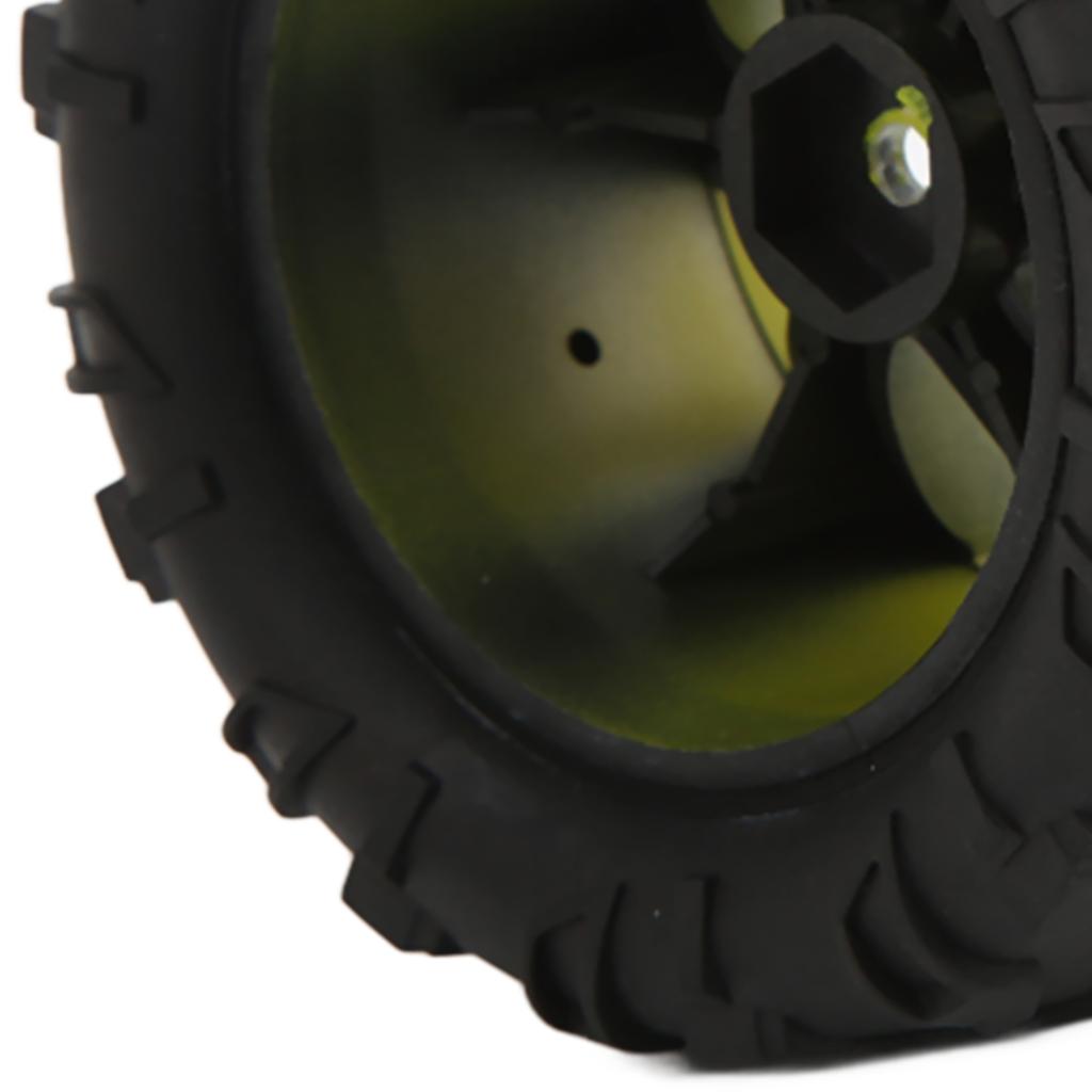 84mm Large Tires Widening Tire Right Wheel for Wltoys 144002 1/14 RC Car Upgrade Parts