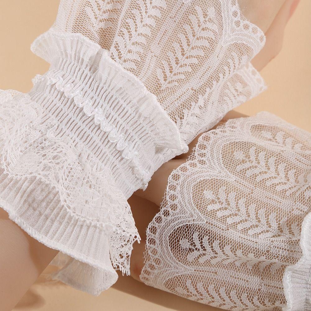 Costume Accessory Fake Sleeves Cuffs Comfortable Lace Cuff Fashion Fake Cuff Daily Accessory