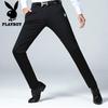 PLAYBOY Men's Straight Fit Casual Business Pants