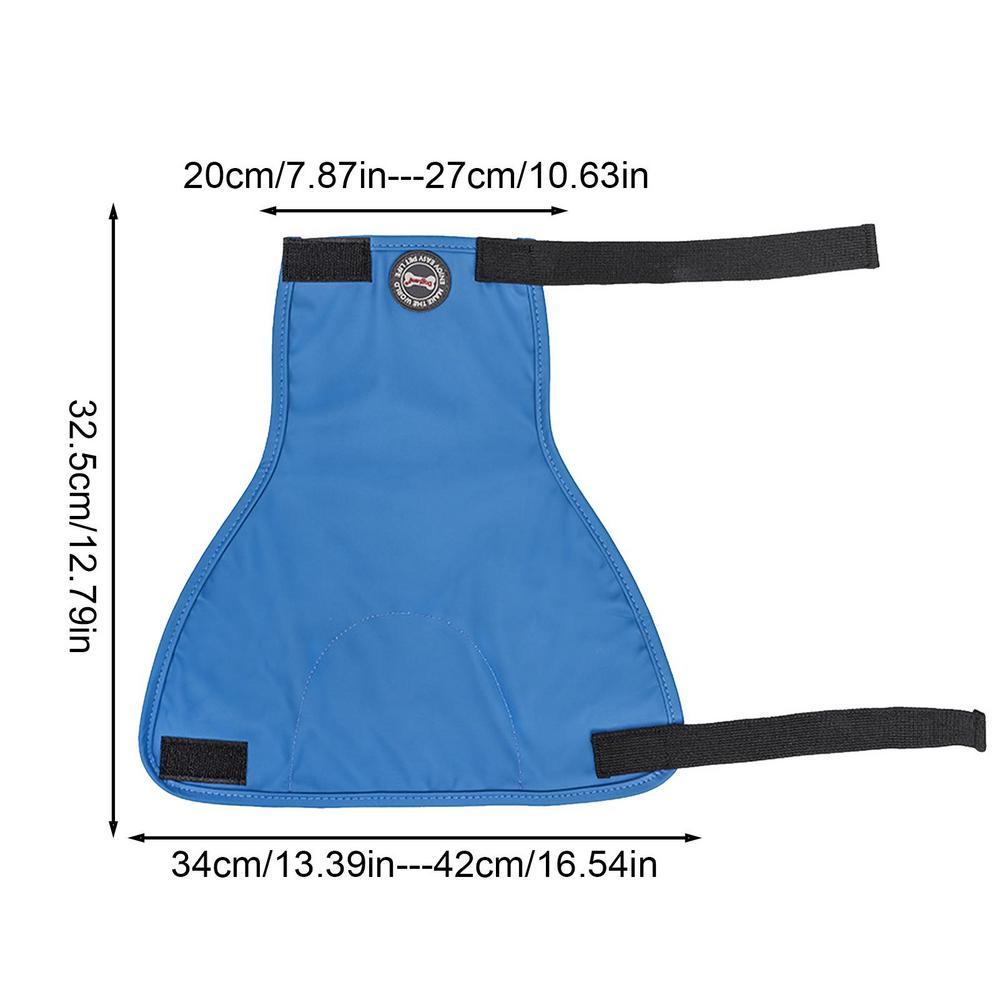 

Пояс для щенка, обертывания для собак, подгузник для мочи с мягкой кожаной эластичной лентой, резервное отверстие для мочи для собак, фартук для щенка, сохраняет чистоту