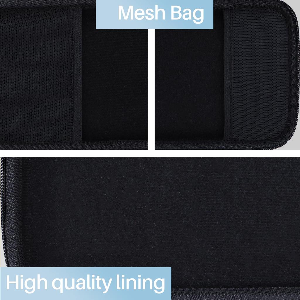 Lebakort Storage Case Compatible with Logitech KX850CL MX MECHANICAL MINI Mechanical Keyboard, MX ANYWHERE 3s, and MX1800 Mouse (Case Only)