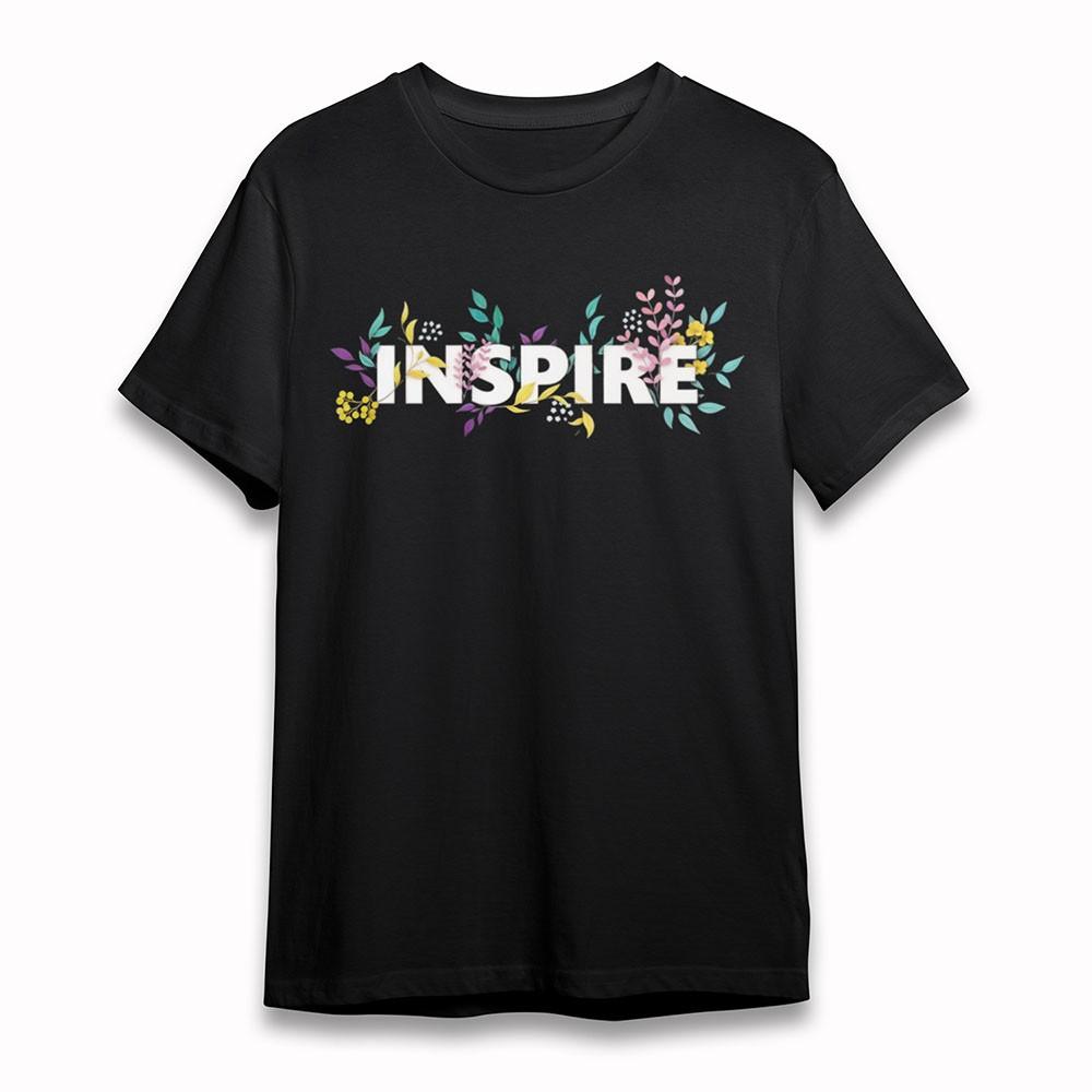 Pánské klasické tričko Vícebarevné Květinové Inspirované Tričko Krátké Bavlna Černé Oversize