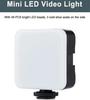 Portable LED Phone Tripod Kit: Handheld Mini Tripod with Mic & Fill Light for Live Streaming