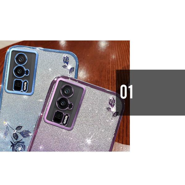 For Redmi Note 12s 11 8 9 10 13 Pro Plus 9A 9C 10C 10A 12C Glitter Rhinestones Shiny Diamond Phone Soft Silicone Case