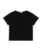 ROIDESROIS Silket Layered Short Sleeve T-Shirt (Black)