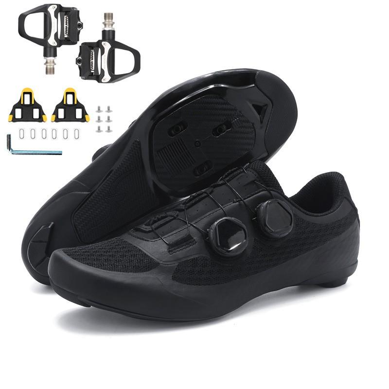 Senge Flat Pedal Cycling Shoes Road Bike Men Women Lightweight Stiff Sole Non-Clipless