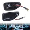 Sequential LED Side Indicator Lamp Set, Side Marker Lights With Lead-Wire Connection, ABS Housing, PC Lens Cover, 2-Piece Replacement Assembly