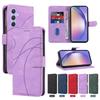 Flip-Brieftaschen-Hülle für Samsung Galaxy A54 A34 A24 A14 A04E A73 A53 A33 A23 A13 A03 Abdeckung Magnetische Leder-Kartenständer-Buch Coque
