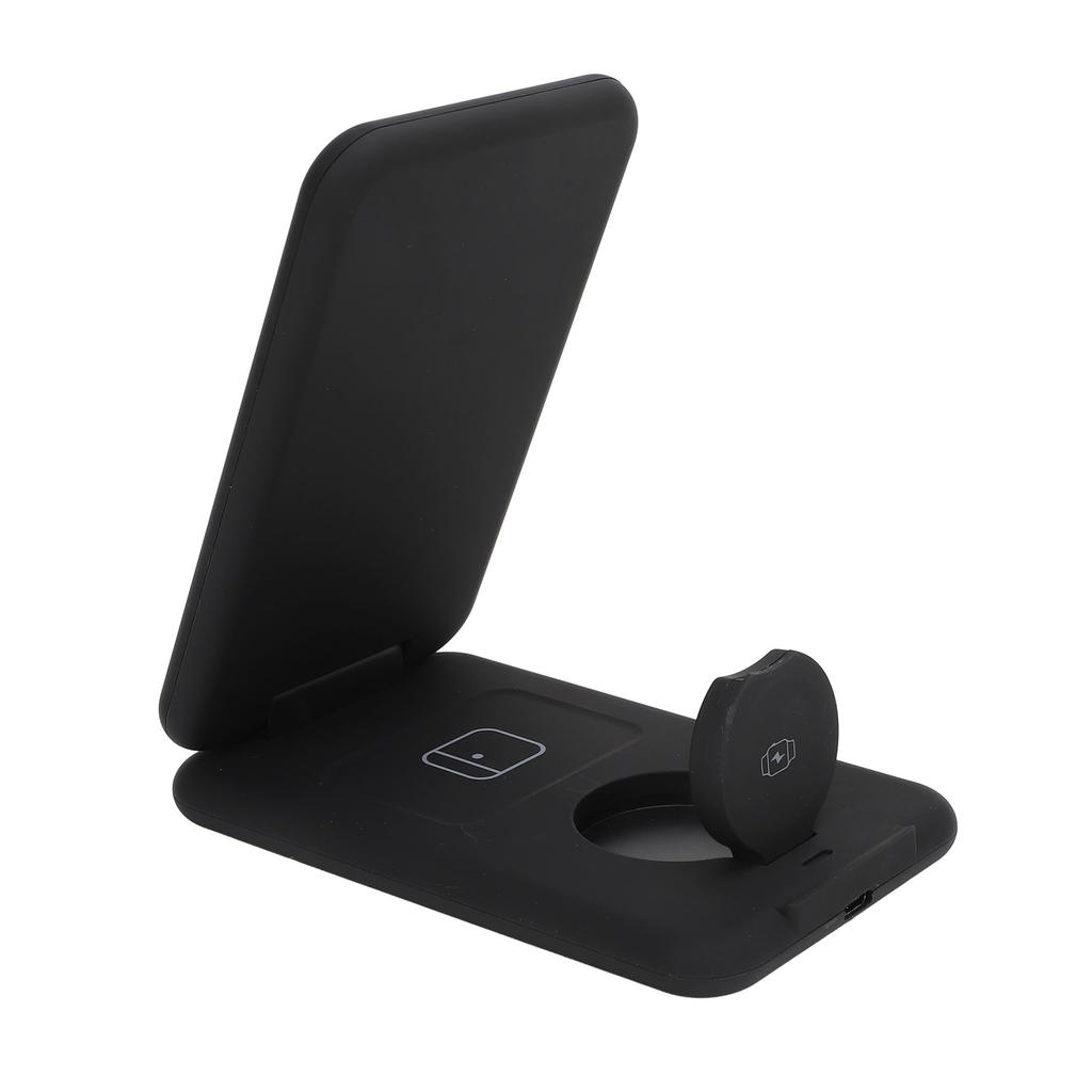 3 in 1 Charging Station for IOS 15 14 13 Series Plastic Foldable Travel Smartphone Smartwatch Wirele