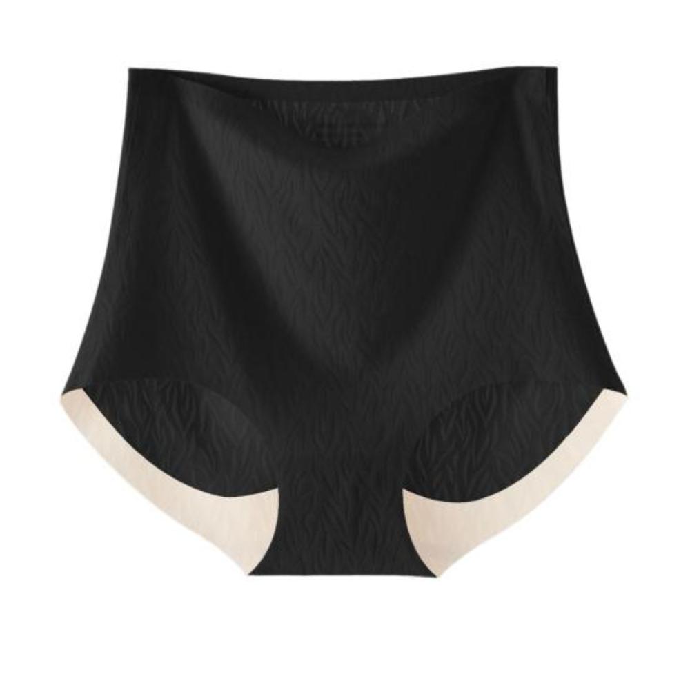 Women Briefs Solid Color Thin Breathable Elastic Lifting Buttocks Abdominal Tuck Underwear High Waist Seamless Underwear