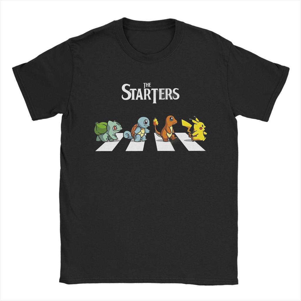 Japanese Super Cute Pokémon Anime Printed T-shirt 2025 Summer Men's and Women's Plus Size Trend Loose Casual Short-sleeved Top