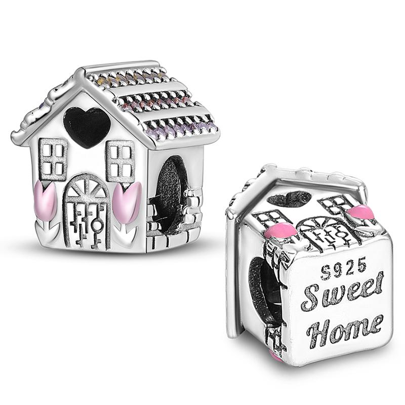 New Copper Charm Beads Pendant Fit Original Bracelets Women'S Birthday Boutique Jewelry Dropshipping