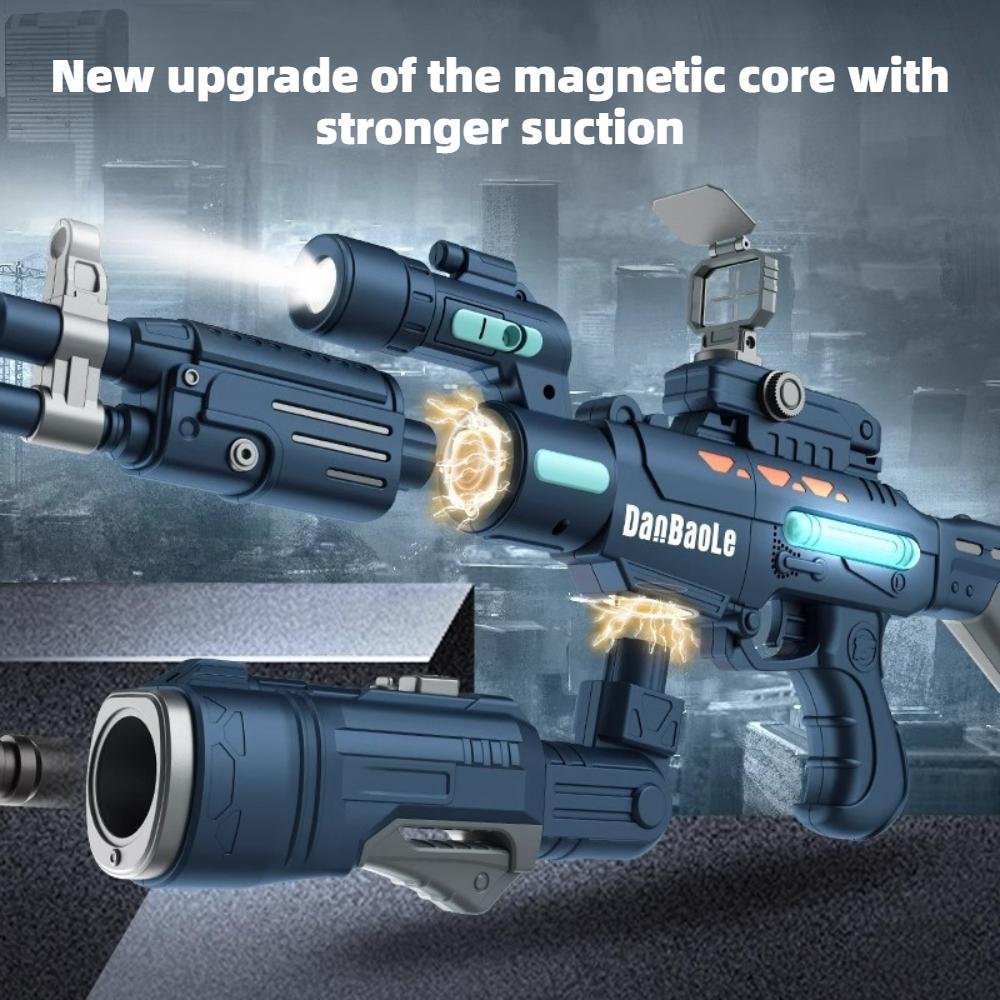 Assemble Able Multi Function Magnetic Power Gun Children's Educational DIY Assembly Combination Toy Gun for Boys and Girls