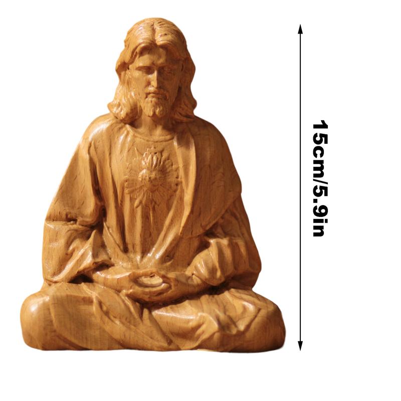 Jesus Statue Religious Sacred Statue Resin Crafts Catholic Figurines Christ Savior Jesus Statue Church Decoration for Parties