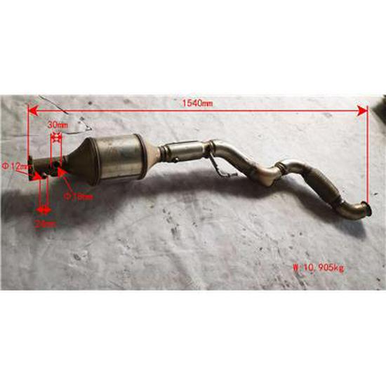 Foton SCR Assembly for Aftertreatment 4F20V1125060401A0 (PV10004034) Compatibility