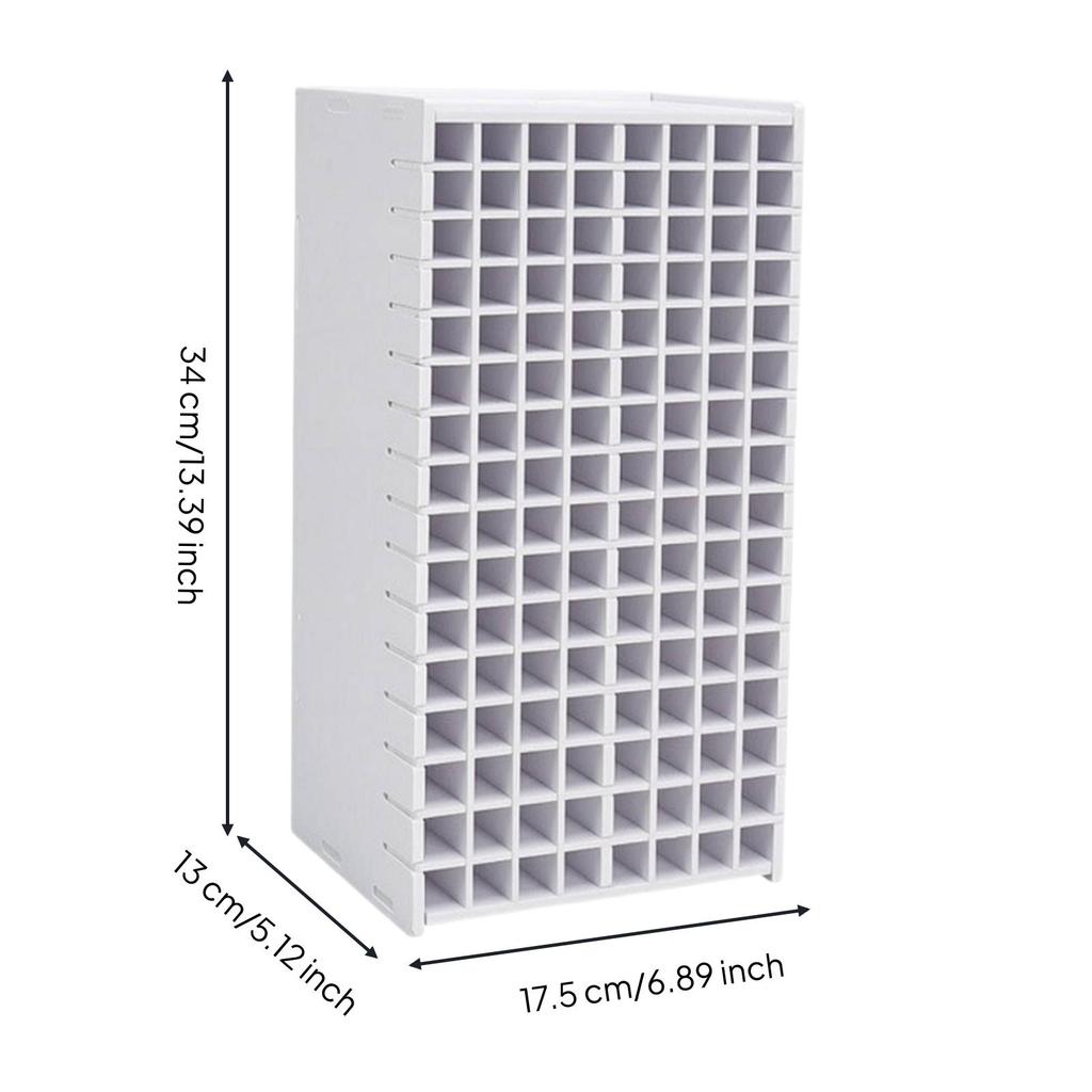 Plastic Desktop Storage Rack Multipurpose Stationery Organizer Compact