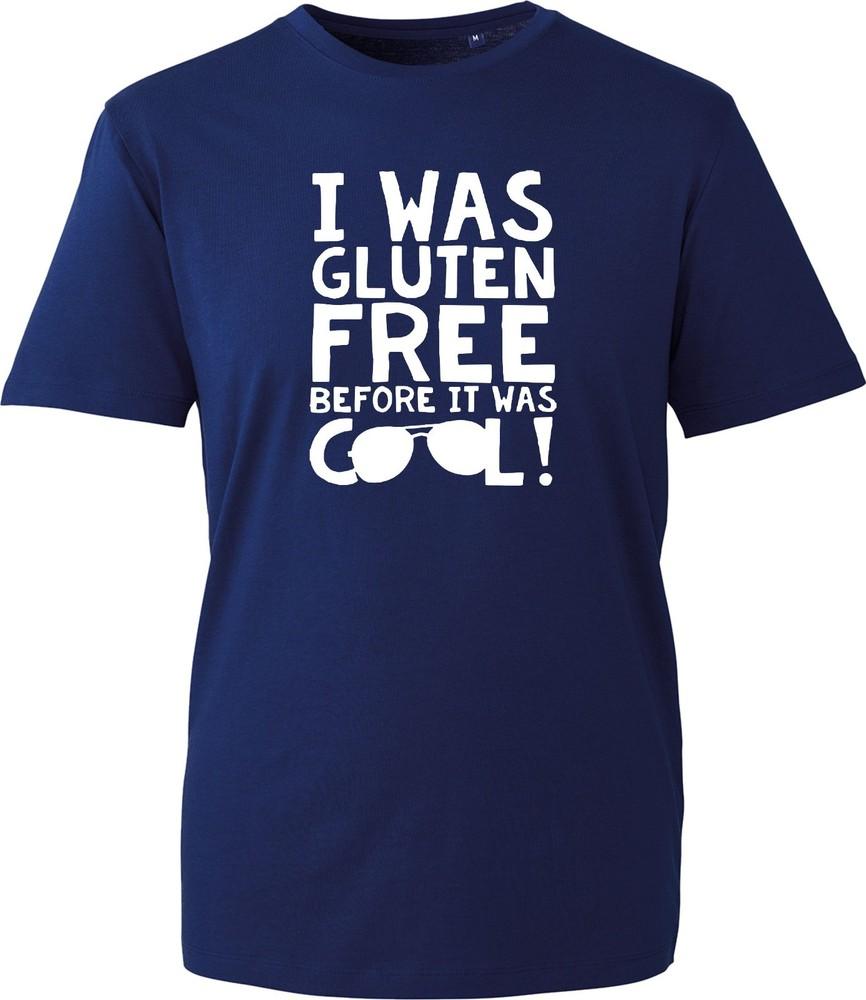 Gluten Free Tshirt Funny Coeliac Disease Awareness Slogan Tee Black Top Uk New S