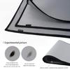 Silicone-Coated Glass Fiber Cloth Fireproof-Mat Indoor-Fireplace Mat-Camping