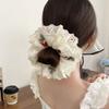1pc weet Embroidered Cherry Four-Layer Lace large intestine hair ring Elegant Headband Scarf Hairpin, Bun Hairpin Flower Hairpin