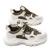 New Hong Kong Style Breathable Men's Fashion Sports Shoes: Thick-Soled, Non-Slip, Wear-Resistant Dad Sneakers