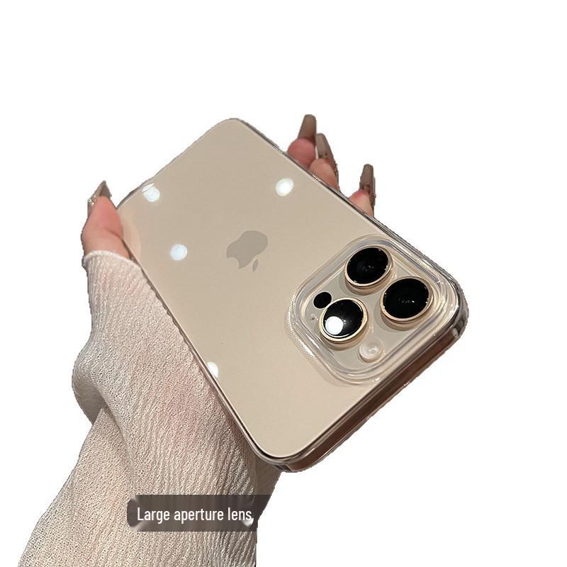 Custodia Morbida Trasparente Compatibile per iPhone 16 Pro Max, 17 Air, 14 Pro e Nuovo 15