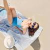 A-Amashiro Natsuki Microfiber Beach Towel Absorbent Quick Dry Soft Yoga Swimming Resort Mountain Climbing Towel