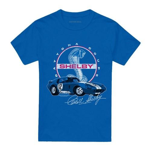 Carroll Shelby Unisex Adult Daytona Coupe Logo T-Shirt