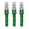 3Pcs Boat Flares High Visibility Multiple Lighting Modes Waterproof Battery Powered Emergency Signals LED Warning Lights