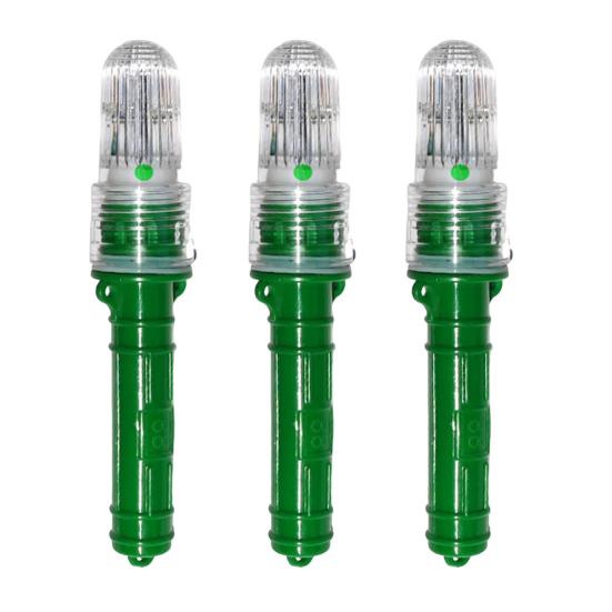 3Pcs Boat Flares High Visibility Multiple Lighting Modes Waterproof Battery Powered Emergency Signals LED Warning Lights