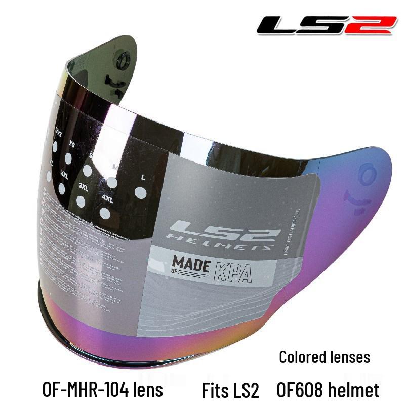

Оригинальный визор для полушлема LS2 OF 608, модель OF-MHR-104, подходит для шлема LS2608