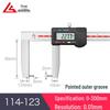 Stainless Steel Digital Vernier Caliper 10-150mm for Inner/Outer Groove Measurement