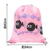 [LEISURE CLUB] Gym Sack Knapsack Drawstring Bag Waterproof Lightweight Folding