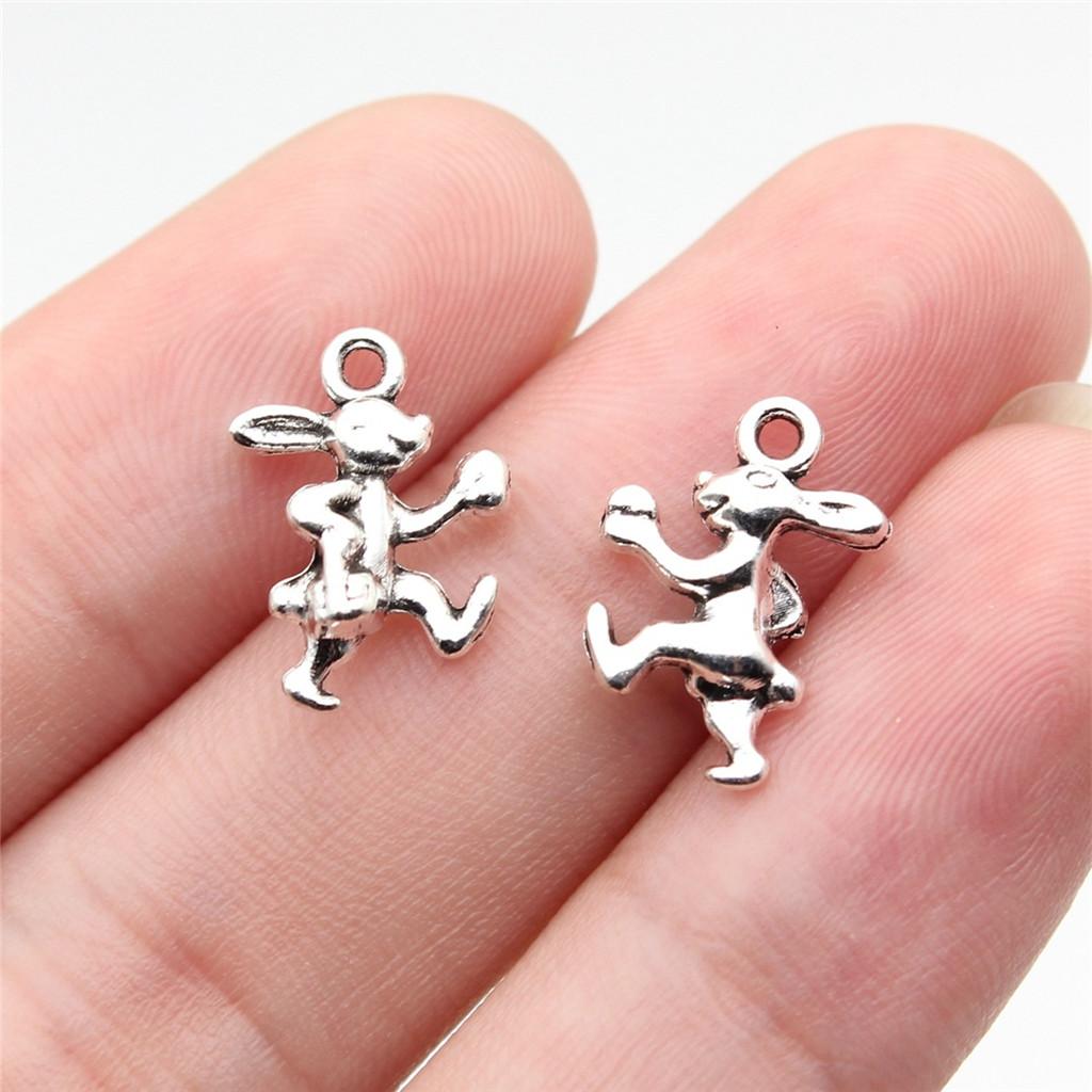Charms Pig Sheep Cow Rabbit Pendants Wedding Jewelry Findings QC099
