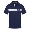 Męska koszulka polo Aquascutum z kołnierzykiem, krótki rękaw