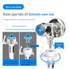 All-Copper Automatic Shut-off Washing Machine Faucet with Anti-Detachment Hose and Universal Check Valve Adapter