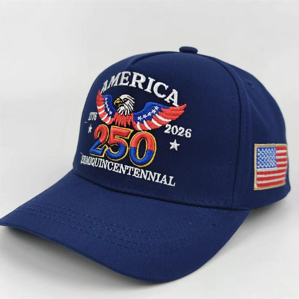 Independence Day Embroidered Baseball Cap With Sun Protection For Outdoor Activities