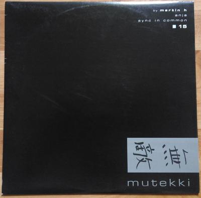 12inch Record MARTIN H - Anja 15 Mutekki 2003 Germany Dance & Electronica Used