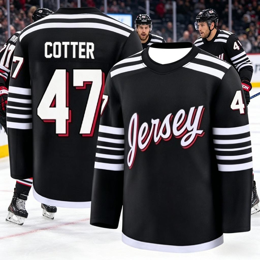 2026 New Jersey Man's New Ice Hockey Training Suit - 3D Printed, Breathable, Moisture-wicking Long-sleeved Top Family