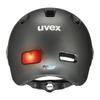Uvex Rush Visor Bicycle Helmet with LED CE Made In Sizes Cm Light, Certified, Germany, 58-61