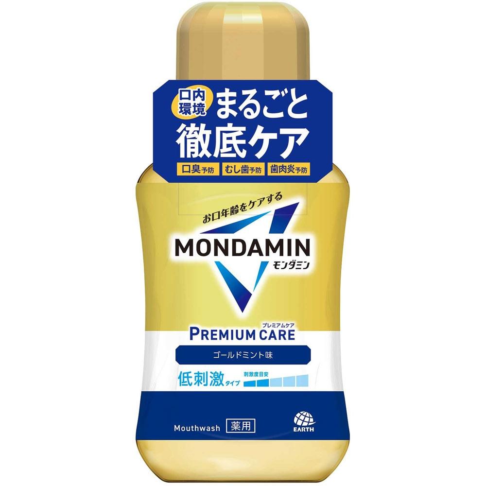 

Ополаскиватель для полости рта Mondamin Premium Care Gold Mint 250 мл